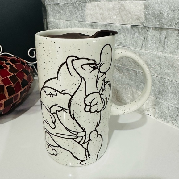 Disney Coffee Sipper Mug - Grumpy - Ceramic - Picture 1 of 5